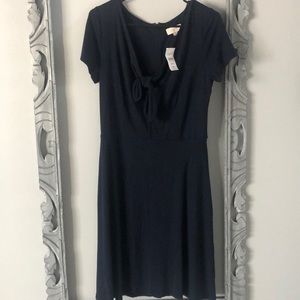 Navy blue dress
